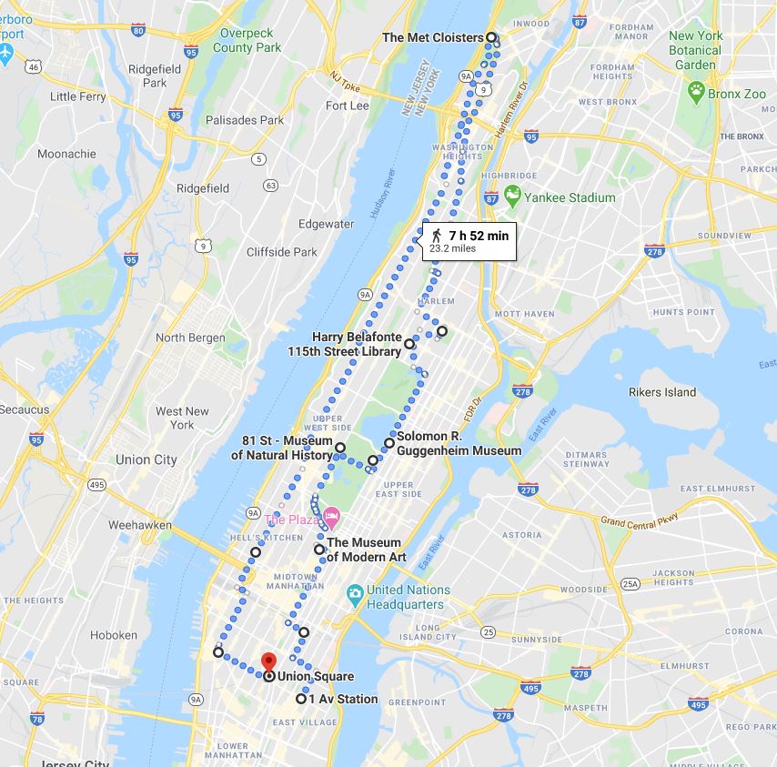 Week 40 route